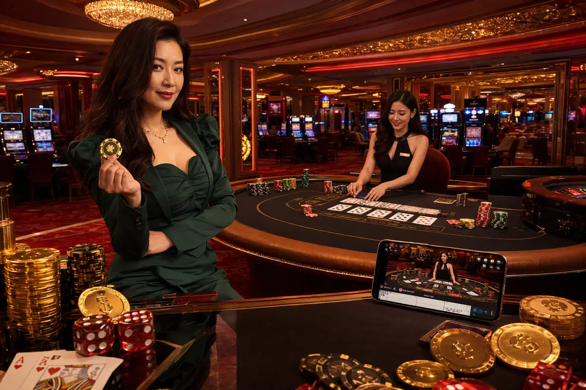 999gt Casino meja baccarat live dealer